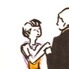 Croquis d'un couple